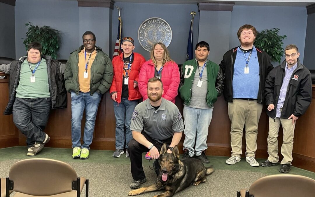 Students at The Point Arc explore future careers in law enforcement